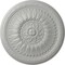 Ekena Millwork Temple Ceiling Medallion (Fits Canopies up to 9 1/4"), Hand-Painted Frost, 24"OD x 1 5/8"P CM24TEFRF - alternate 1